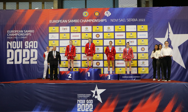 Results of the 2nd day of the European Youth and Junior SAMBO Championships 2022