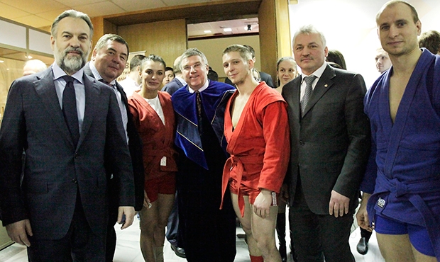 Thomas Bach's meeting with Sambists in Moscow [VIDEO]