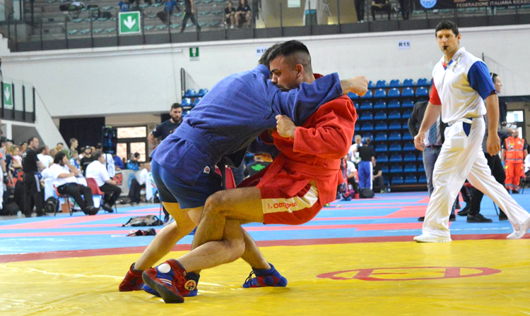 Italian Sambo Championships was held in Rimini
