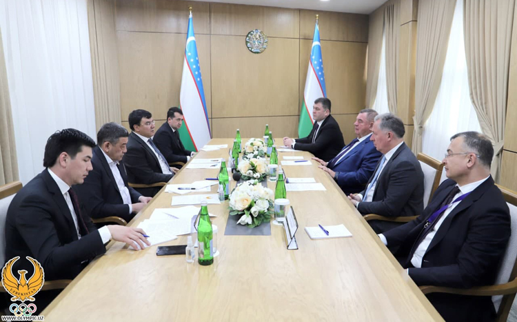 Vasily Shestakov met with top officials of Uzbek sports