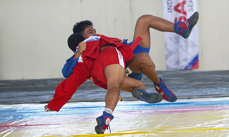 The first tournament of the open series "Indonesia SAMBO 2022" was held in Jakarta