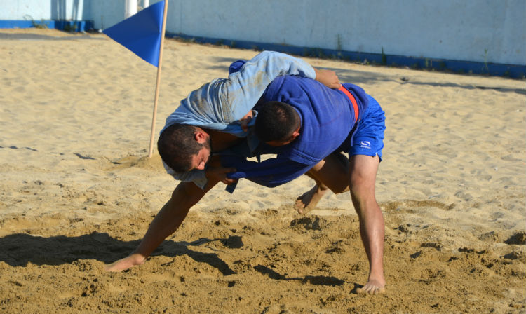 Cyprus, Uzbekistan, and Ukraine – At The International Beach SAMBO Tournament