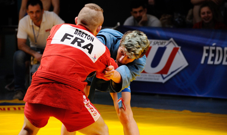 French Students Competed in the National Sambo Championships in Limoges