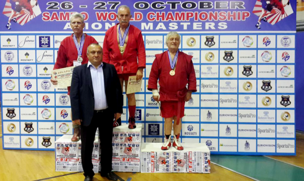 World Sambo Championship among Masters in Greece: results of the first day of competition