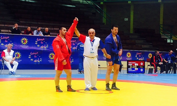 Bronze winners of the first day of the European Championship in Zagreb