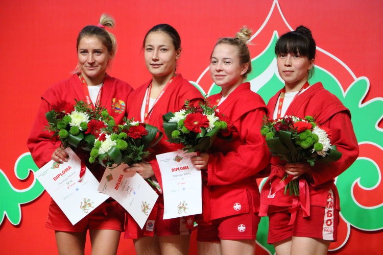 Winners of the 2nd day of the International Sambo tournament for the prizes of the President of the Republic of Tatarstan