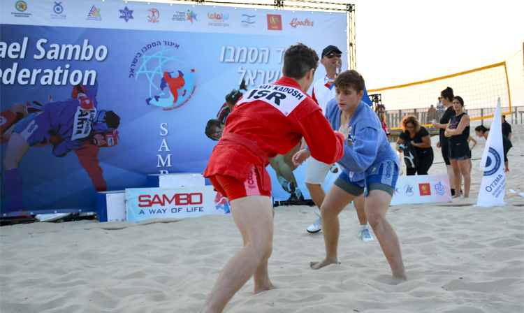 On the eve of the World Beach SAMBO Championships, a national championship was held in Israel