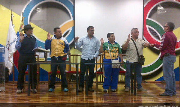 A new President of the Venezuelan SAMBO Federation was elected