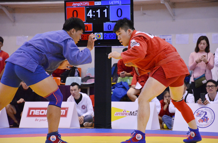 East Asia Sambo Championships Held in Taichung