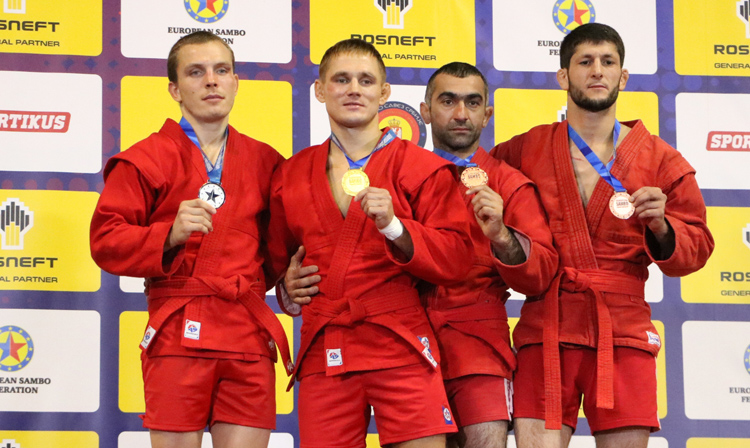 Results of the 4th day of the European SAMBO Championships 2022