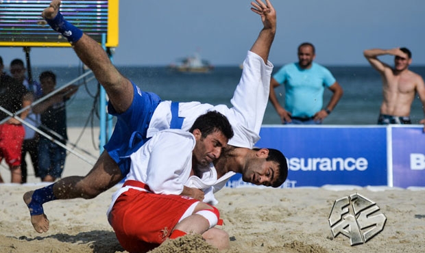Results of the third day of the sambo tournament at V Asian Beach Games in Danang, Vietnam