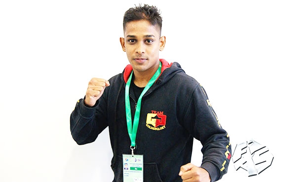 Asian Sambo Championship 2016 in Ashgabat: sambo wrestler from Sri Lanka Rodrigo Bastian Koralalage Hila dreams only of gold