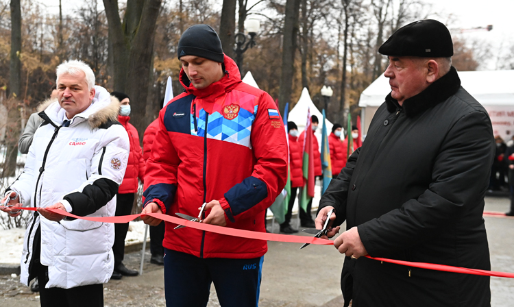A memorial to the SAMBO Founders was opened in Moscow