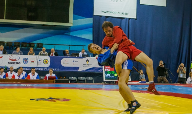 Live Broadcasting of the 3rd Day of the European SAMBO Championships. FINALS