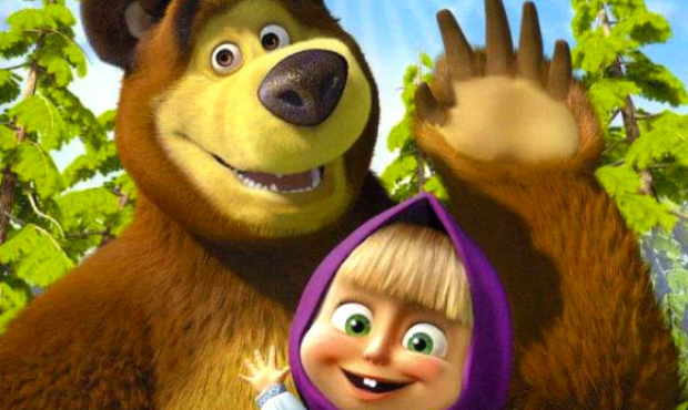 Masha and the Bear may become the mascots of the Second SportAccord Combat Games