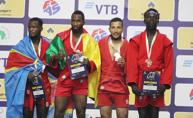 Победители 1-го дня Чемпионата Африки по самбо в Каире
