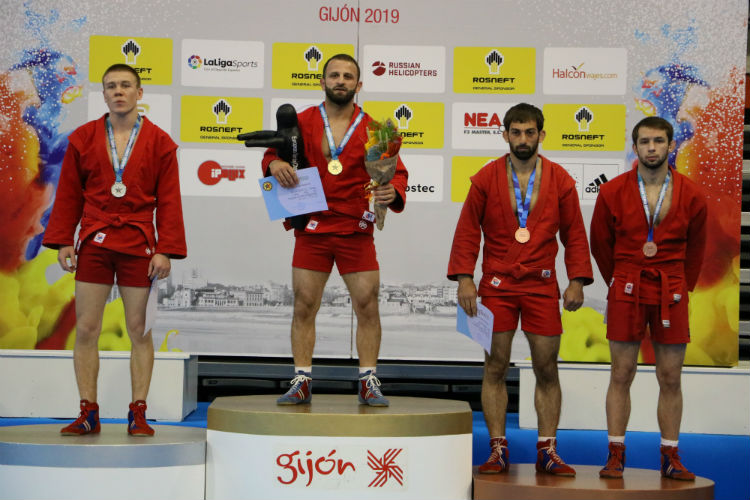 Reflections of the Winners of the 1st Day of the European SAMBO Championships