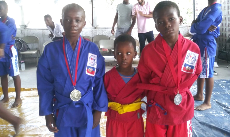 The first ever National Schools SAMBO Championship was held in Haiti