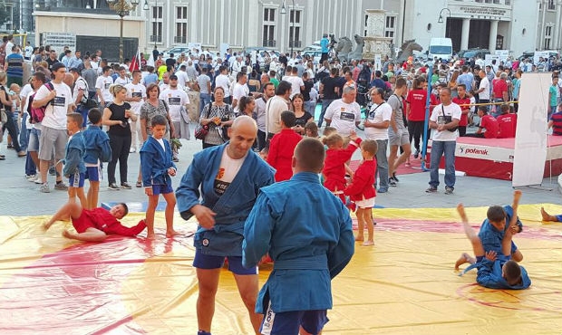 Македонское самбо в европейской программе «Открытый день спорта»