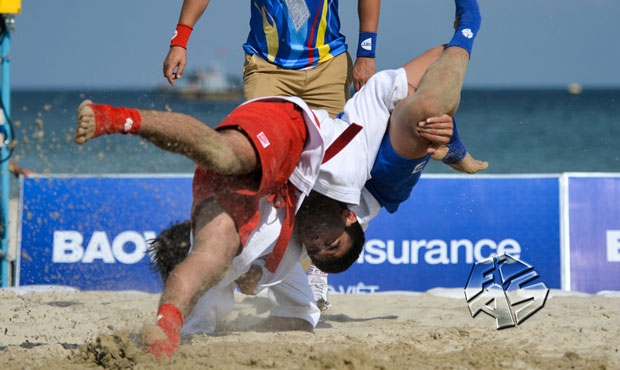 Fifth Asian Beach Games in Da Nang, Vietnam: SAMBO Tournament, interviews with the champions on the second day of the tournament