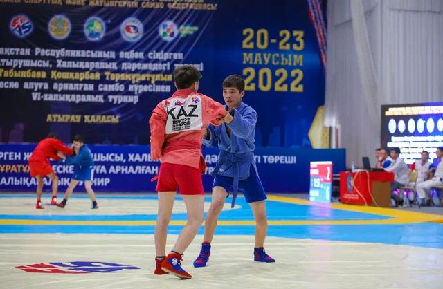 Международный юношеский турнир по самбо памяти Табынбаева прошел в Казахстане