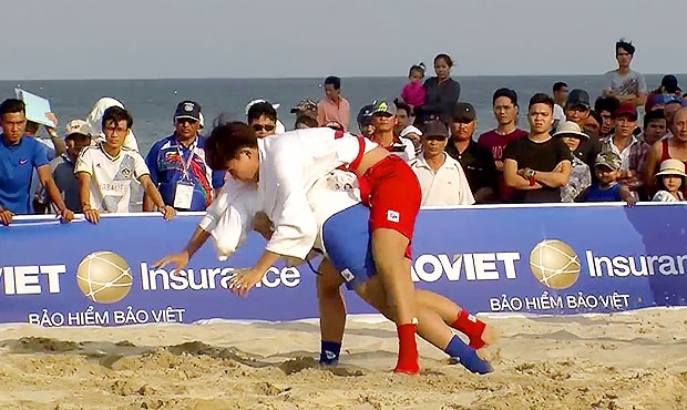 V Asian Beach Games in Danang Sambo tournament. Day 2 [VIDEO]