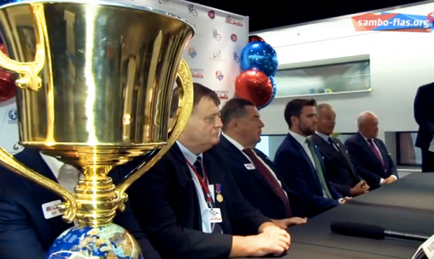 Sambo President's Cup: Press Conference and Opening Ceremony [VIDEO]