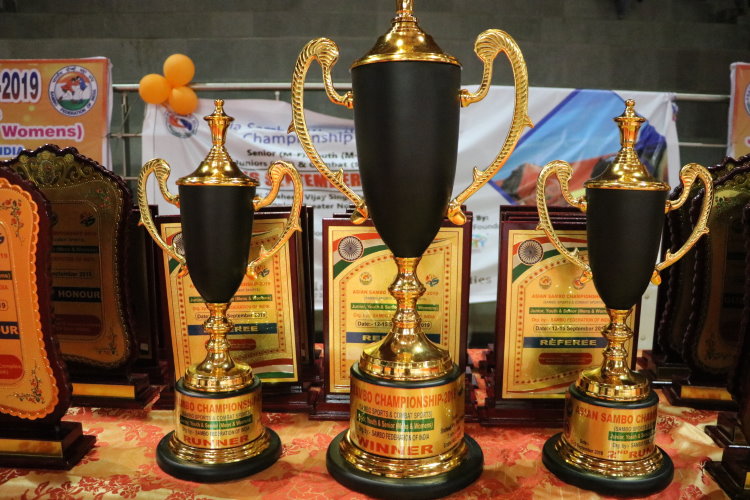 Победители и призеры 3-го дня Чемпионата Азии по самбо в Индии
