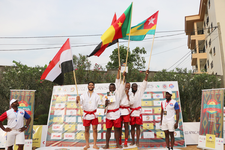 Results of the African Beach SAMBO Championships in Cameroon