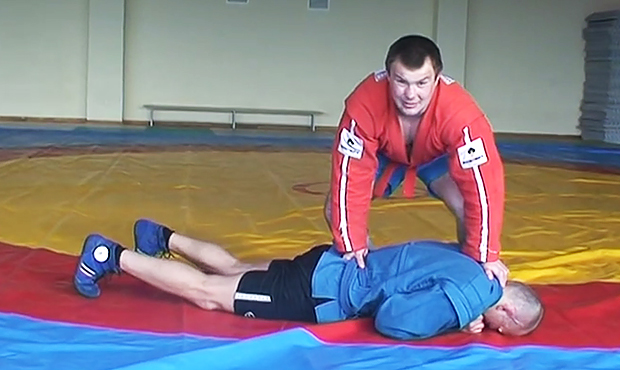 Sambo techniques from the men's team of Ukraine [video]