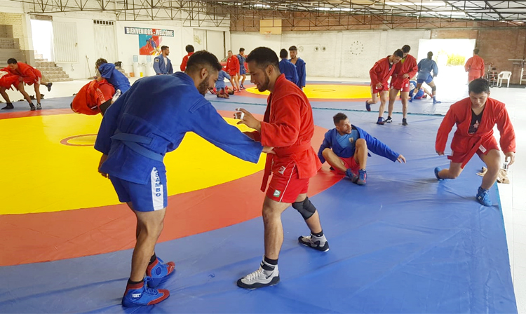 Pan American International SAMBO Training Camp Held in Colombia