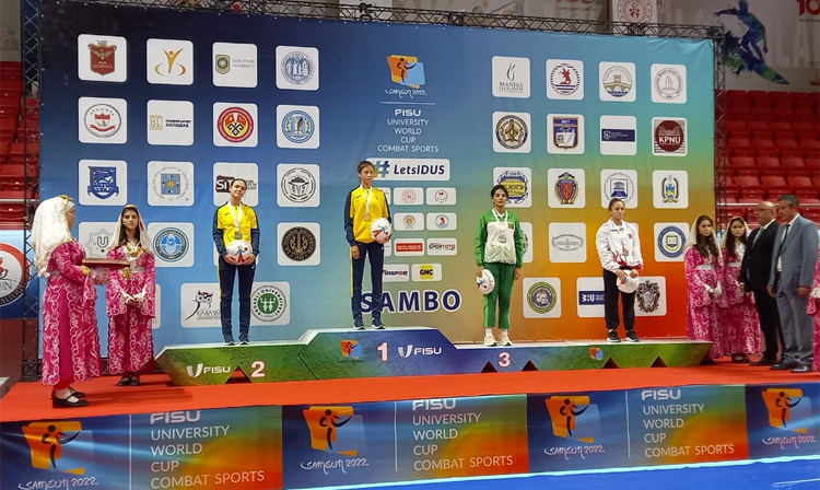 Results of the 1st day of the SAMBO tournament at the FISU University World Cup Combat Sports