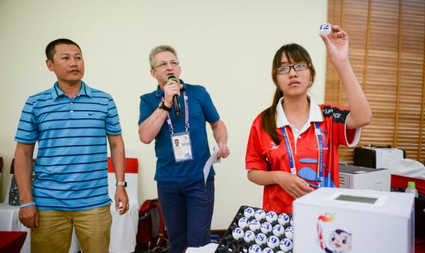 DRAW FOR THE SAMBO TOURNAMENT AT THE 5TH ASIAN BEACH GAMES IN DANANG, VIETNAM