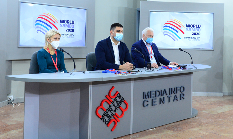 A press conference on the eve of the World SAMBO Championships was held in Novi Sad