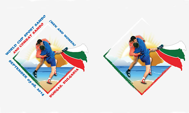 Logo of World Sambo Cup in Bulgaria was published