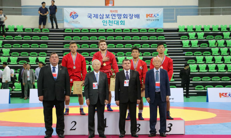 Winners of the FIAS President's SAMBO Cup in Korea