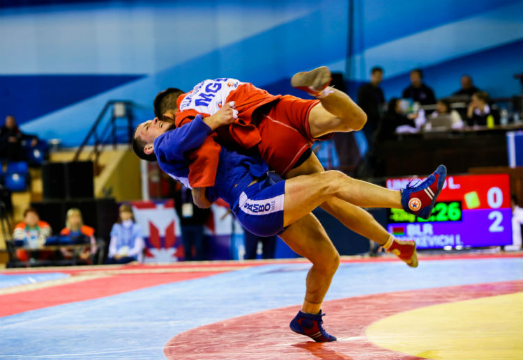 Reflections of the Winners of the 1st Day of International SAMBO Tournament for the Prizes of the President of Belarus
