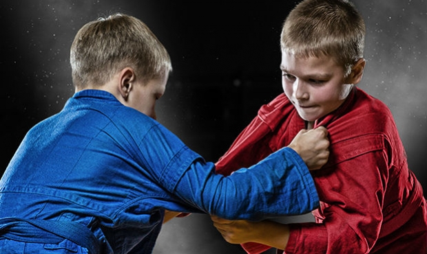 Calendar and photo shoot of young SAMBO wrestlers from FIAS partner GREEN HILL