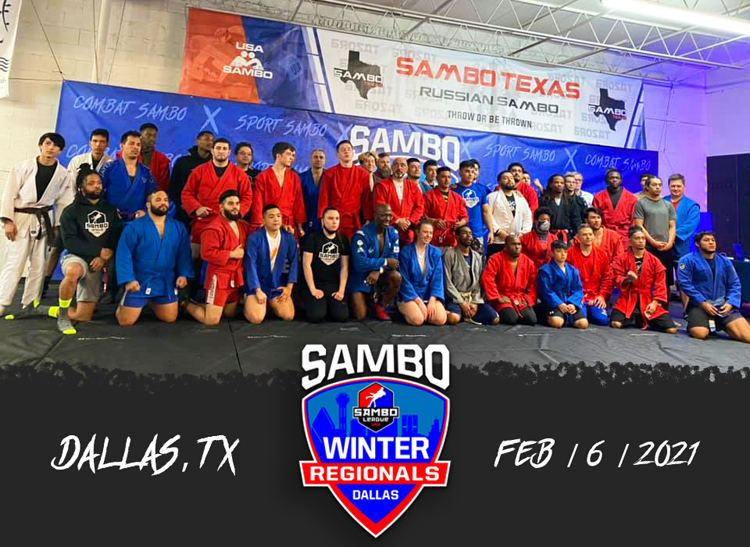 Зимний чемпионат американской Лиги самбо прошел в Далласе