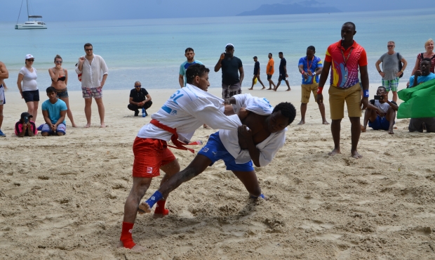 The Seychelles won for day 3 of African Sambo Championships