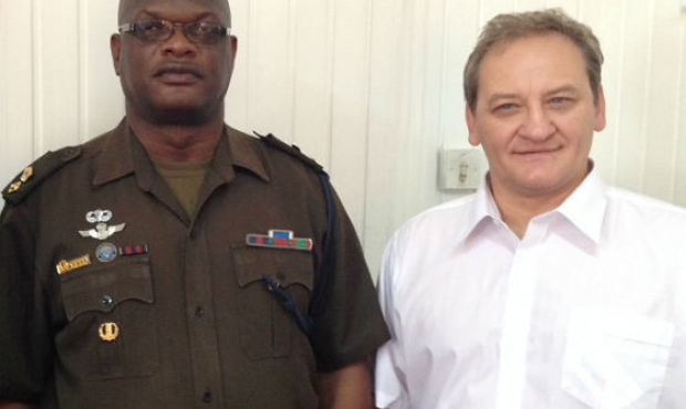 САМБО в полиции и армии Республики Гайана