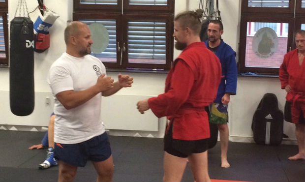 A combat sambo training seminar took place in Germany
