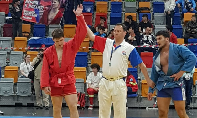 Winners of the 1st Day of the Youth and Junior European Sambo Championships 2018 in Prague