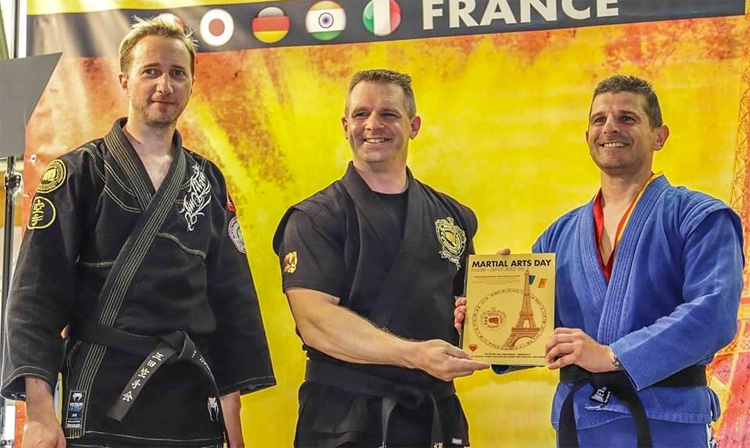 SAMBO Presentation was Held at the Martial Arts Day in France