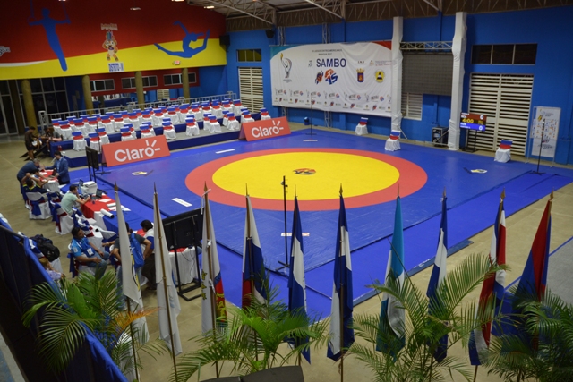 Live broadcasting of SAMBO tournament at the Central American Games