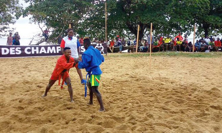 National Beach SAMBO Tournament Was Held in Cameroon