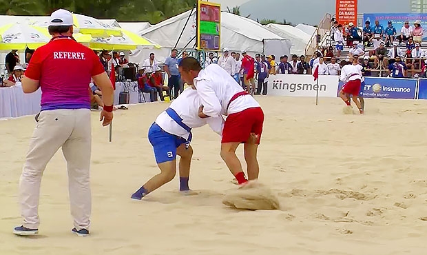 V Asian Beach Games in Danang Sambo tournament. Day 1 [VIDEO]