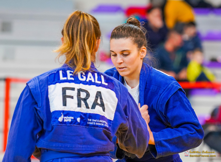 French Sambists Held National Championships on Women's Rights Day