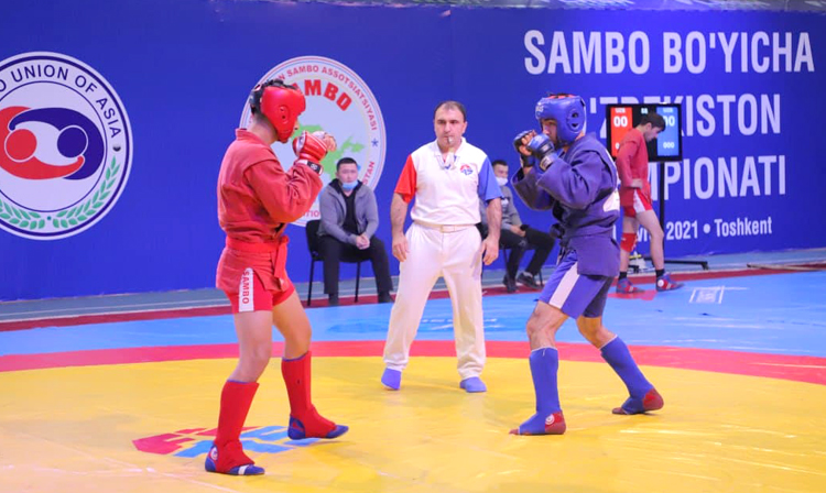 Чемпионат Узбекистана по самбо прошел в Ташкенте
