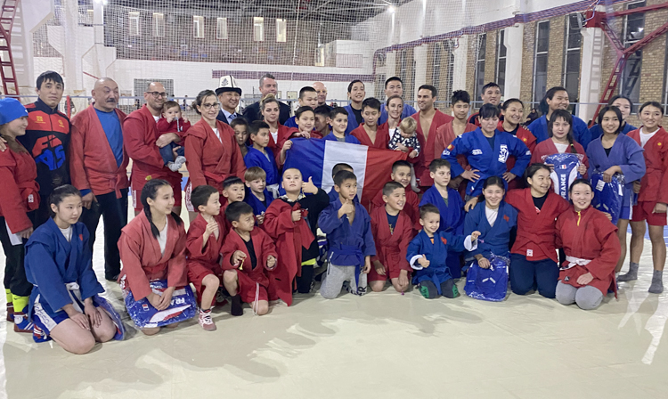 On the International Sambo Day in Kyrgyzstan, the program "SAMBO at school" started